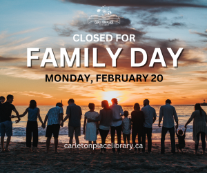 Library is closed on Family Day